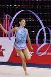 Individual competition (ribbon) — World Cup 2014 (looks: sky blue leotard)