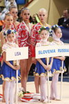 Выступление российских гимнасток — RG World Cup (Minsk 2014) (персоны: Яна Кудрявцева, Маргарита Мамун)