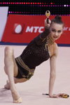 Eleonora Romanowa. Eleonora Romanowa, Anastasiia Mulmina — Weltcup 2014 (Looks: schwarzer Gymnastikanzug)