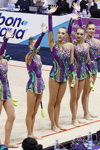Übung mit den Keulen. Ukraine — Weltcup 2014