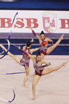 Übung mit den Keulen. Usbekistan — Weltcup 2014