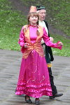 Belarusian Sabantuy (looks: fuchsia dress)