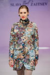 В Доме Моды Slava Zaitsev открыли новый модный сезон (наряды и образы: цветочное пальто)