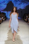 Alonova show — Ukrainian Fashion Week SS15 (looks: sky blue dress)