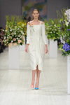 Pokaz Andre Tan — Ukrainian Fashion Week SS15 (ubrania i obraz: sukienka biała)