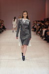 Jean Gritsfeldt show — Ukrainian Fashion Week SS15 (looks: grey printed dress)