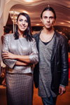 Jamala and Jean Gritsfeldt. Guests — Ukrainian Fashion Week SS15