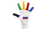Олимпийская форма национальной сборной России (наряды и образы: белые перчатки)