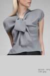 Лукбук PODOLYAN FW14/15 (наряди й образи: сіра блуза)