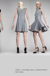 Лукбук PODOLYAN FW14/15 (наряды и образы: чёрное платье, серое платье)