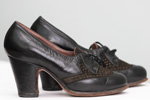 Модные женские туфли 30-х - 50-х годов прошлого века