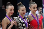Ganna Rizatdinova, Eleonora Romanova, Viktoria Mazur — Campeonato Europeo de 2015