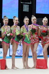 Junior Groups. Ceremonia wręczenia nagród — Mistrzostwa Europy 2015 (osoba: Alina Harnasko)