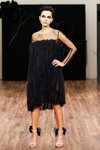 Prezentacja SO NUMBER ONE — Aurora Fashion Week Russia SS16 (ubrania i obraz: suknia koktajlowa czarna)