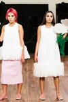 Presentación de SO NUMBER ONE — Aurora Fashion Week Russia SS16 (looks: vestido blanco)