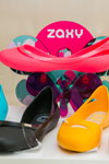 Zaxy. Шоу-рум бразильской обуви: Beira Rio и Zaxy (наряды и образы: балетки цвета фуксии, бирюзовые балетки, чёрные балетки, бежевые балетки, желтые балетки)