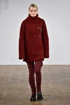 Asger Juel Larsen show — Copenhagen Fashion Week AW15/16 (looks: burgundy sweater, burgundy trousers)