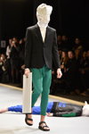 Han Kjøbenhavn show — Copenhagen Fashion Week AW15/16 (looks: turquoise trousers)