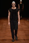 Jean//phillip show — Copenhagen Fashion Week AW15/16 (looks: black vest, black trousers)