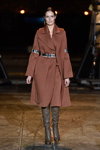 Mark Kenly Domino Tan show — Copenhagen Fashion Week AW15/16 (looks: brown coat)