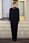 Desfile de Veronica B. Vallenes — Copenhagen Fashion Week AW15/16 (looks: maxi vestido negro)