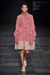 VIA Design show — Copenhagen Fashion Week AW15/16 (looks: pink coat)