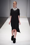 Pokaz BARBARA I GONGINI — Copenhagen Fashion Week SS16 (ubrania i obraz: sukienka czarna)