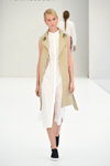 Fonnesbech show — Copenhagen Fashion Week SS16 (looks: beige vest, white dress)
