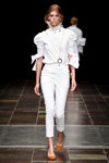 Pokaz Mardou&Dean — Copenhagen Fashion Week SS16 (ubrania i obraz: kostium biały)
