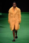 Saks Potts show — Copenhagen Fashion Week SS16 (looks: yellow fur coat)