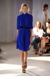 YDE by Ole Yde show — Copenhagen Fashion Week SS16 (looks: cornflower blue dress, black belt, black sandals)
