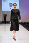 British Higher School of Art&Design show — CPM FW15/16 (looks: black blazer, black skirt)