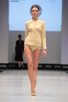 British Higher School of Art&Design show — CPM FW15/16 (looks: sand blazer, mikro sand shorts)