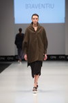 British Higher School of Art&Design show — CPM FW15/16 (looks: brown coat)