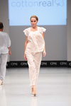 Pokaz bielizny Cottonreal — CPM FW15/16 (ubrania i obraz: piżama kremowa)