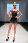 Dana Pisarra lingerie show — CPM FW15/16 (looks: , black briefs, black pumps)