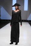 Designerpool show — CPM FW15/16 (looks: black hat, black maxi skirt)