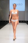 Hanro lingerie show — CPM FW15/16 (looks: white bra, white briefs)