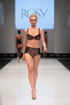 Rosy lingerie show — CPM FW15/16 (looks: black bra, black briefs)