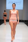 Zimmerli of Switzerland lingerie show — CPM FW15/16 (looks: , pink briefs)