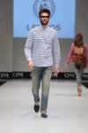 LERROS show — CPM SS16 (looks: striped shirt, Sunglasses)