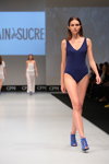 Pain de Sucre show — CPM SS16 (looks: blue closed swimsuit)