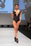 Playboy lingerie show — CPM SS16 (looks: black bodysuit)