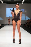 Playboy lingerie show — CPM SS16 (looks: brown bodysuit)