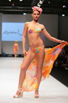 Roidal show — CPM SS16 (looks: multicolored bikini, white wedge sandals)