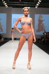 Rosy lingerie show — CPM SS16 (looks: sky blue guipure bra, sky blue briefs)