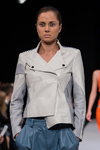 ANNISS show — FashionPhilosophy FWP SS16 (looks: white leather biker jacket)