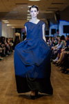Pokaz Lesia Semi — Lviv Fashion Week AW15/16 (ubrania i obraz: suknia wieczorowa niebieska)