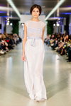 Cher Nika by Cherkas show — Lviv Fashion Week SS16 (looks: white dress)