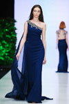 Показ Tarik Ediz — MBFWRussia SS2016 (наряды и образы: синее вечернее платье)